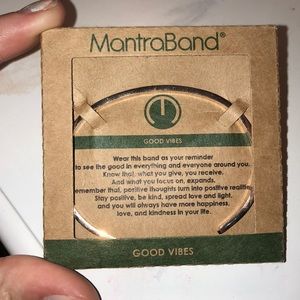 Good Vibes MantraBand Bracelet